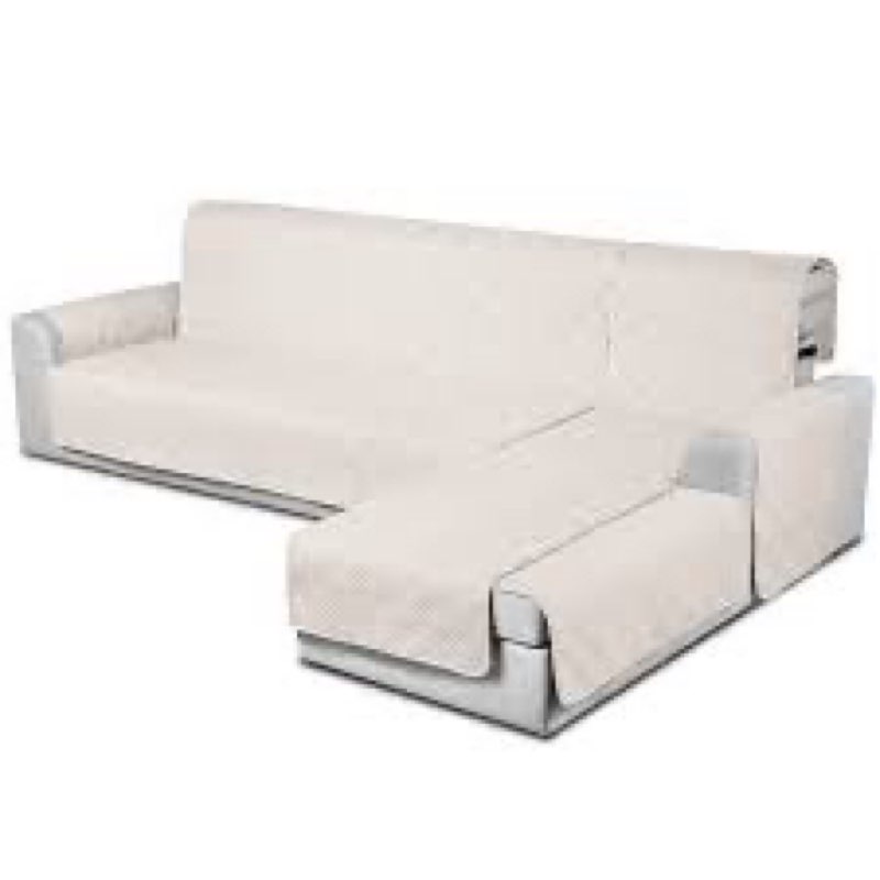 TAOCOCO 100% Waterproof Sectional Couch Covers L Shaped Sofa Covers 3pcs Chaise Lounge Cover for Pet