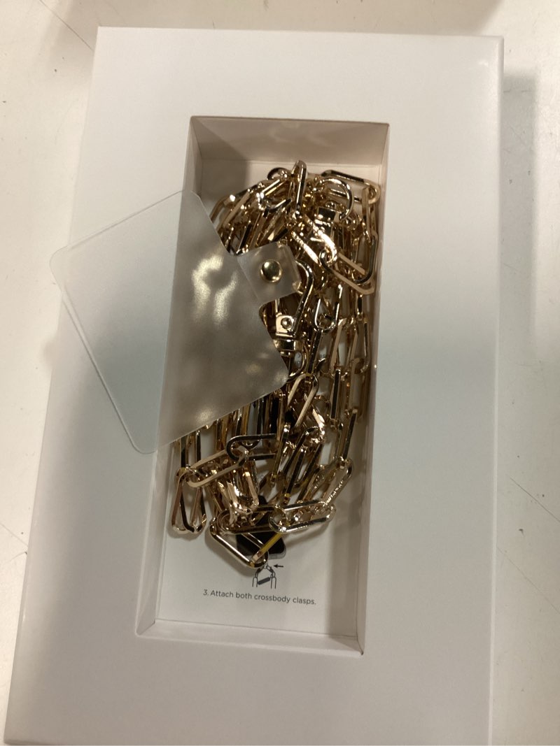 Condition photo showing Good Condition for karma by body glove universal crossbody phone chain - gold