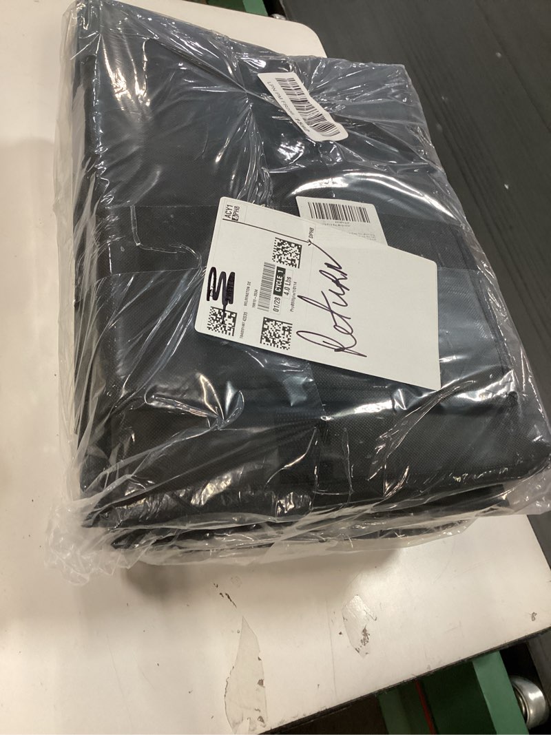 Condition photo showing New/Like New for Bodaon Large 3-Pack Insulated Food Delivery Bag with hard bottom, XXXL Catering/Pizza Cooler Bags, Rideshare Delivery Bag, Thermal Cold/Hot Styrofoam Carrier for Travel/Shopping/Car Black XXX-Large (with Hard Bottom)