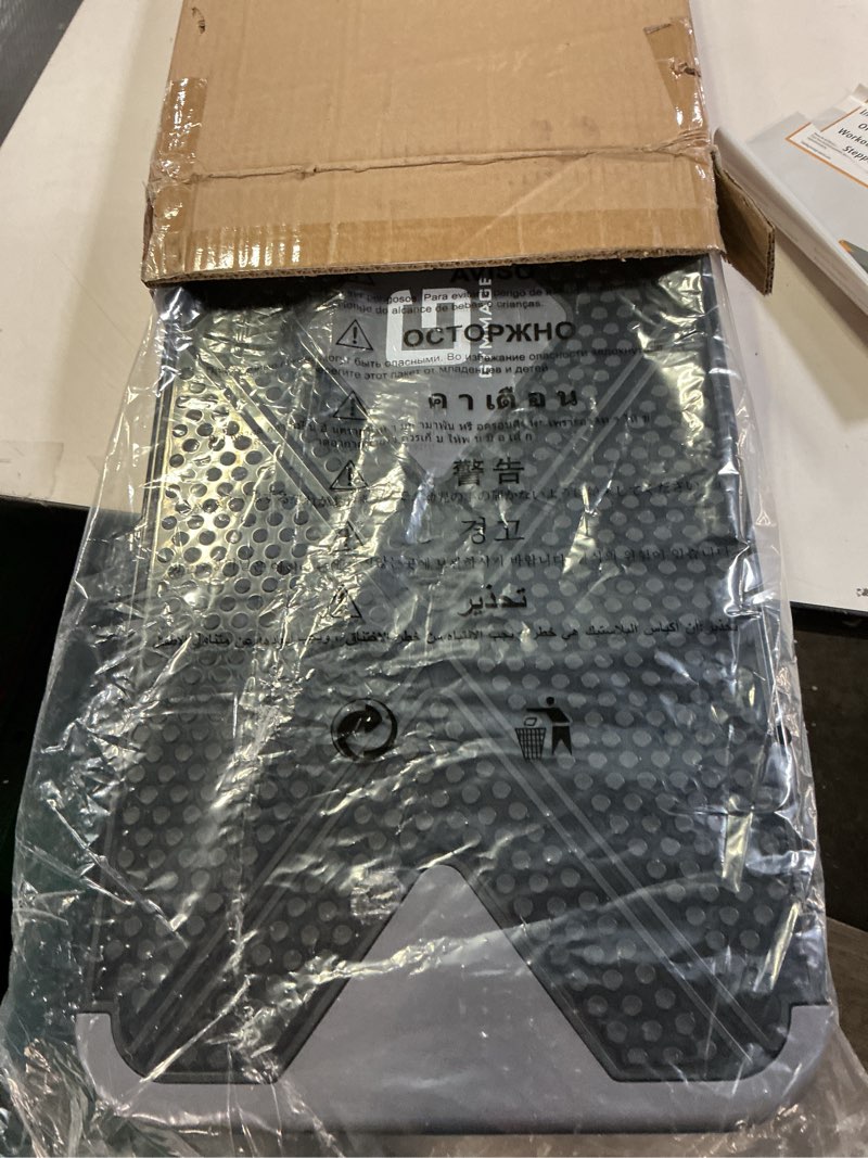 Condition photo showing Good Condition for Aerobic Exercise Step, Adjustable Aerobic Stepper for Exercise, Workout Step Platform for Step Up, 26.5" Step Deck with 4” 6” 8” Adjustable Height Risers, Women Home Gym Cardio Fitness Gray