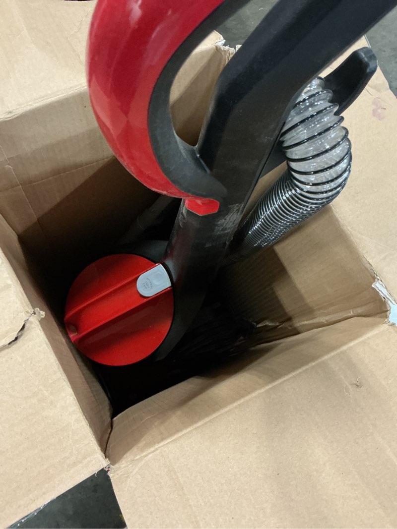 Condition photo showing As Is for dirt devil upright vacuum cleaners - hepa filtration