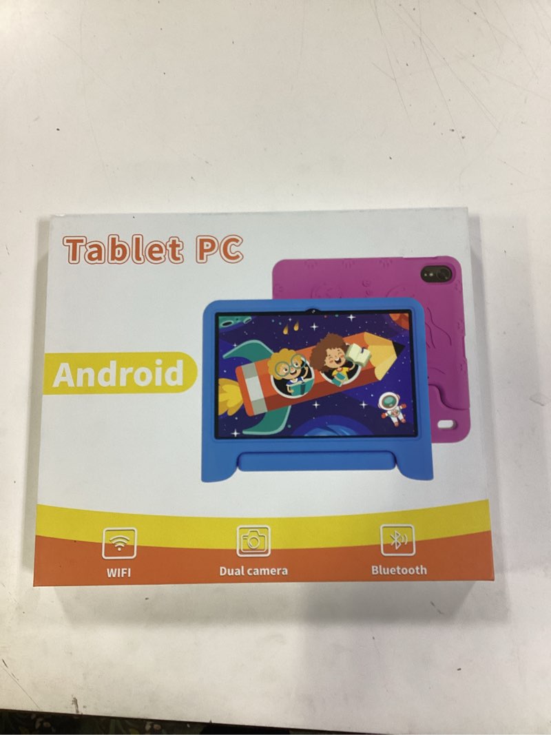 Condition photo showing New/Like New for 2026 Upgraded Android 15 Tablet, 10inch Kids Tablet, Octa-core CPU, 10GB+64GB+1TB Expand Tablets for Kids with Kids Space, Parental Control, 6000mAh Big Battery,Touchscreen Tableta,Blue