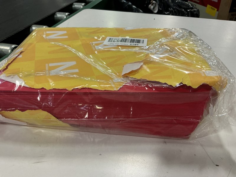Condition photo showing Good Condition for Astrobrights 22751 65 lbs. 8-1/2 in. x 11 in. Color Cardstock - Re-Entry Red (250/Pack)