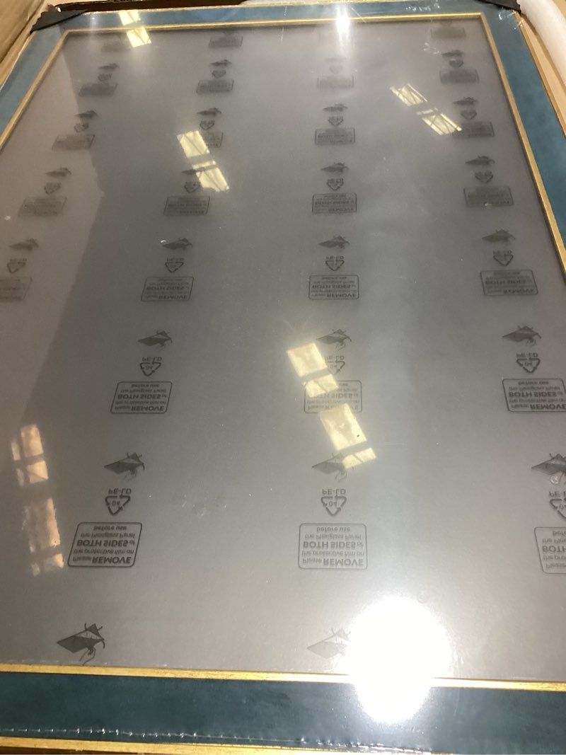 Condition photo showing Good Condition for Suede 16x24 Frame - Single Frame,Christmas Elegant Navy Blue 16 x 24 Poster Frame,16x24 Picture Frame for Artwork Puzzles Photos and Movie Posters Navy 16" x 24"