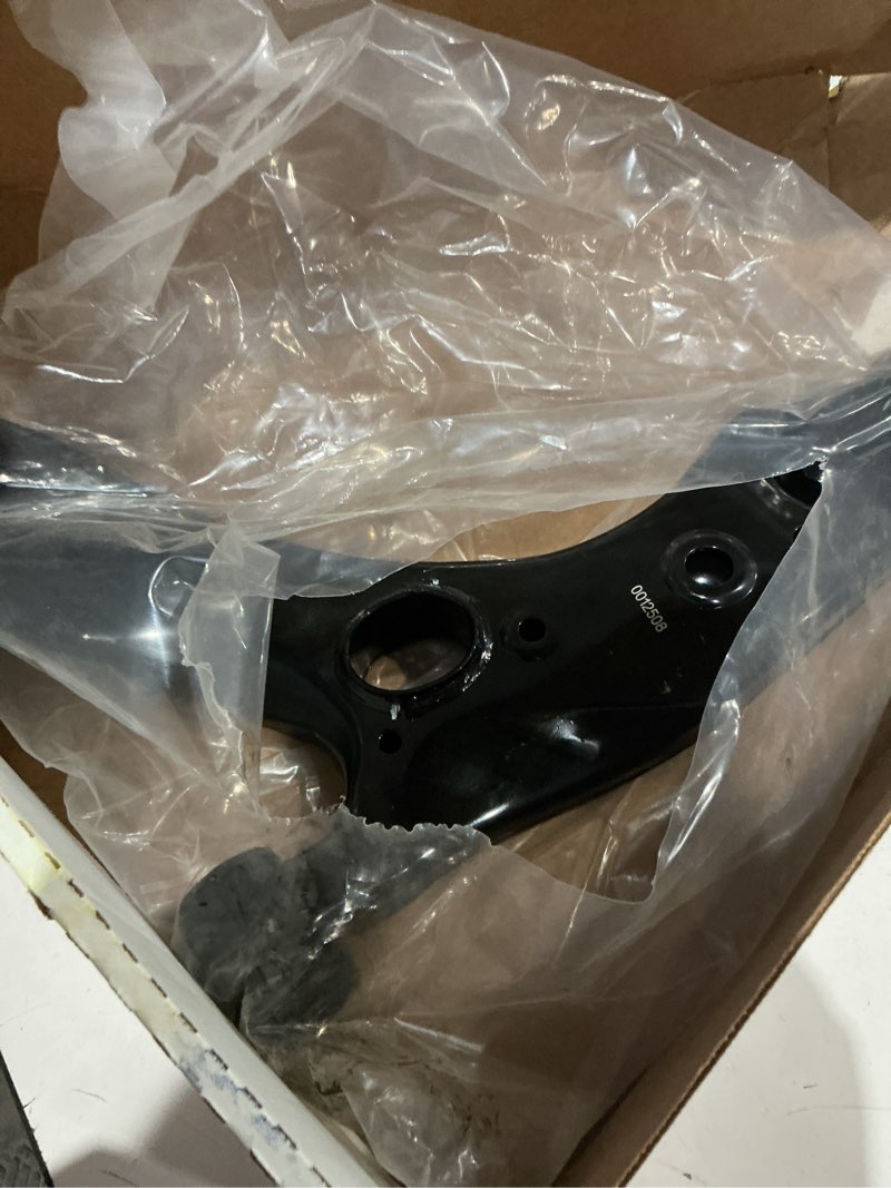 Condition photo showing As Is for moog rk622203 suspension control arm and ball joint assembly front left lower