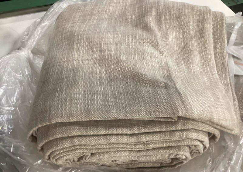 Condition photo showing Good Condition for quince textured cotton room darkening curtain single panel 48”x96”