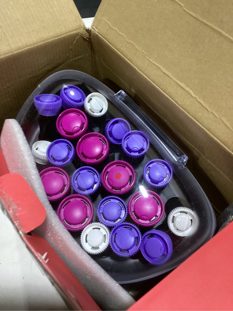 Condition photo showing As Is for Remington Ionic Conditioning Hair Setter, 20 Velvet Hair Rollers, 6 Large (1¼”), 10 Medium (1"), 4 S