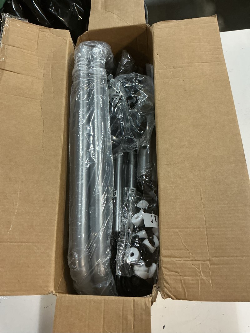 Condition photo showing Good Condition for sto sto laundry sorter 4 section, 4 bag clothes hamper, rolling laundry cart basket with heavy duty lockable wheels and removable bag for laundry room, bedroom, closet, black 4-section black