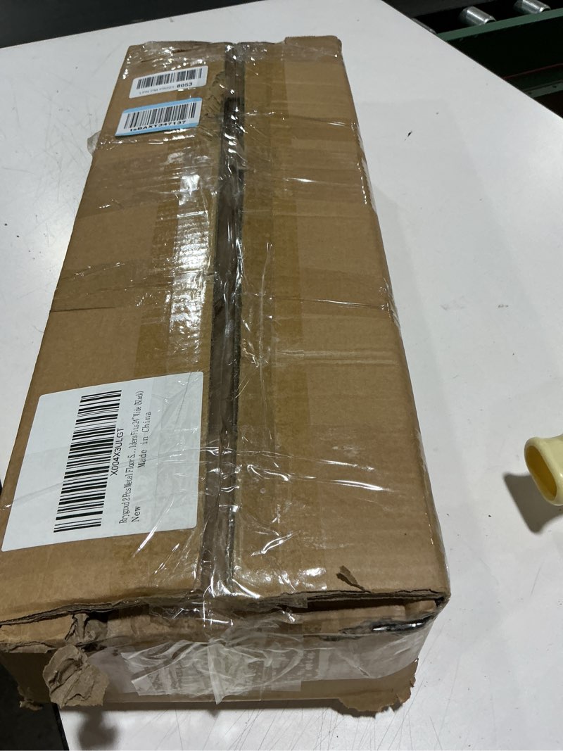 Condition photo showing Good Condition for 2-Pack Metal Floor Sign Stand Holders - Upward-Flipping Edges for Stability & Deformation Resistance