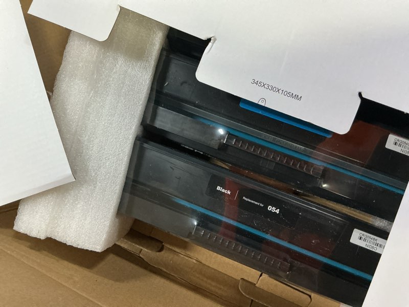 Condition photo showing Good Condition for mytoner 054 toner cartridge set replacement for canon 054 054h crg-054 for color imageclass mf644cdw mf642cdw lbp622cdw mf641cw printer 4 pack high yield ink (black cyan yellow magenta)