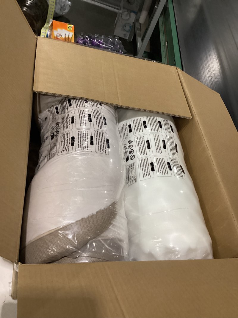 Condition photo showing New/Like New for XXL Orthopedic Dog Bed - Washable Dog Sofa Beds for Giant Dogs, Supportive Foam Pet Couch Bed with Removable Washable Cover, Waterproof Lining and Nonskid Bottom 2X-Large I 53.0" x 42.0" x 8.0" Dark Grey