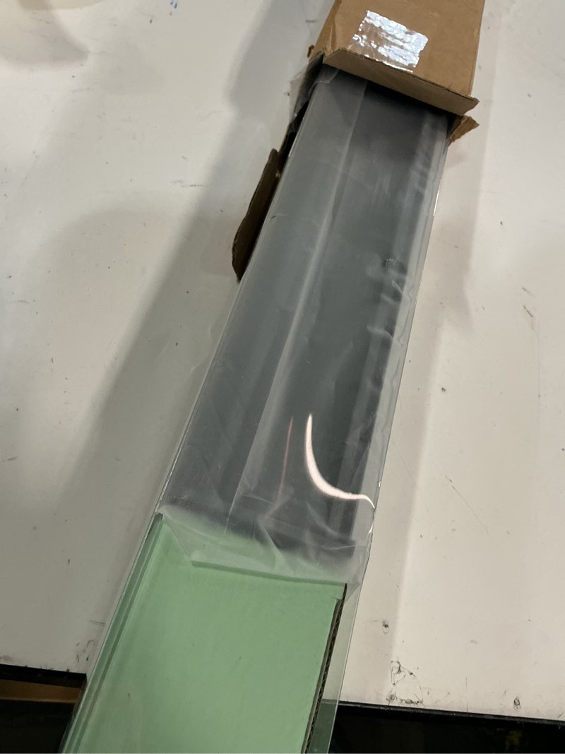 Condition photo showing Good Condition for AOSKY Blackout Roller Shades Cordless Blinds for Windows, Free-Stop Shades with Valance, Thermal Insulated Fabric, UV Protection, Natural Woven Blinds for Home and Office (44" W x 72" H, Grey) Grey 44"W x 72"H