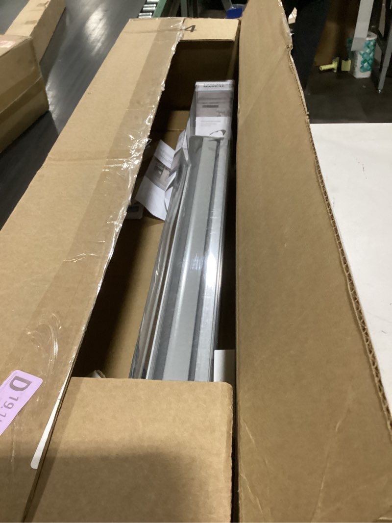 Condition photo showing Good Condition for MYshade Roller Shades Zebra Blinds for Indoor Windows Cordless Day and Night Light Filtering Dual Layer Roller Window Blinds & Shades, Easy to Install, Size 28" W x 72" H, Grey Grey 28"W x 72"H