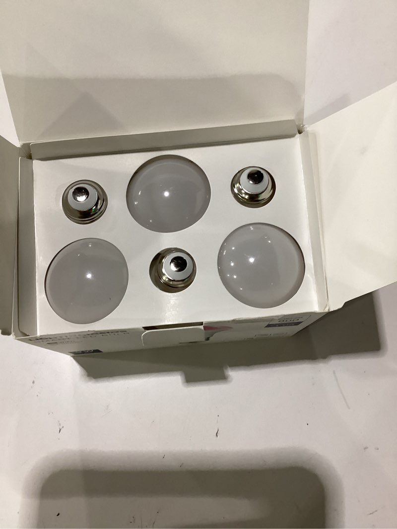 Condition photo showing As Is for lightinginside smart light bulbs 6 pack, smart bulb works with alexa/google home/smartlife, cri>90, rgbcw color changing light bulbs, 60w 2.4g wifi & ble a19 e26 led bulb, no hub required, etl listed 800lm-6pack