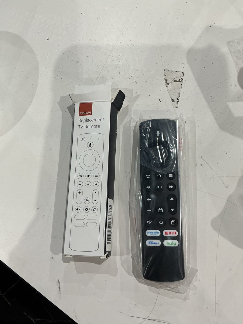 Condition photo showing Good Condition for replacement remote for insignia toshiba amazon fire smart tv, with voice control