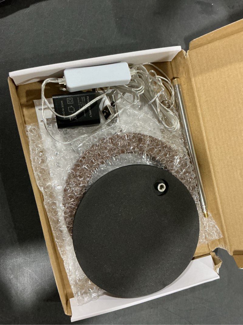 Condition photo showing Good Condition for Yadoker 72 LEDs Plant Grow Light for Indoor Plant,Aluminum Walnut Wood Grain Desk LED Grow Light, Height Adjustable,6.3" Aluminum Housing,Automatic Timer with 8/12/16 Hours,10-Level Brightnes Walnut+Black 1 Pack