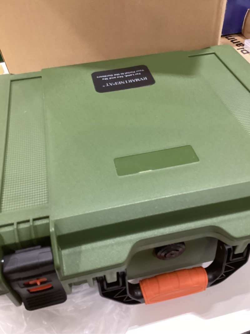 Condition photo showing Good Condition for Starlink Mini Case Hard Shell Travel Bag for Starlink Mini Green Waterproof Shockproof Storage Box Portable for Accessories Carrying