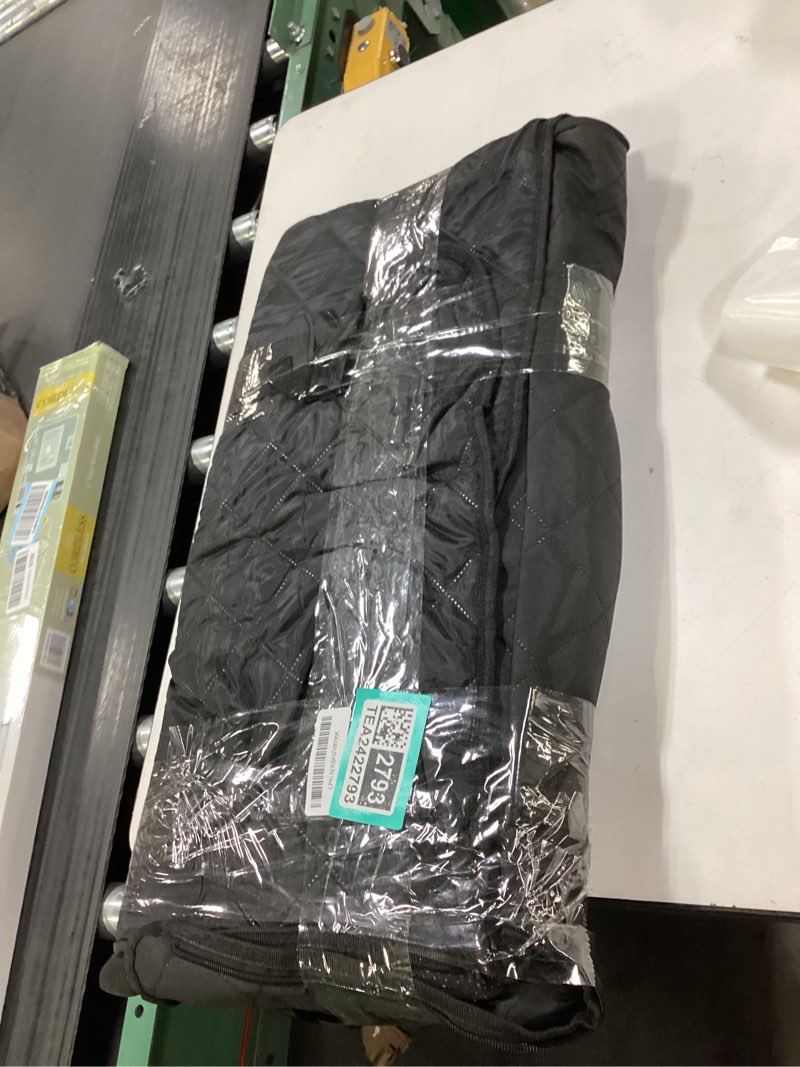 Condition photo showing New/Like New for URPOWER Backseat Extender for Dogs - Hard Bottom Dog Car Seat Cover for Back Seat, Dog Hammock for Car and SUV, Pet Rear Seat Protector Dogs Travel Bed with Mesh Window & Side Flaps All Black Medium - For Most Sedans & SUVs