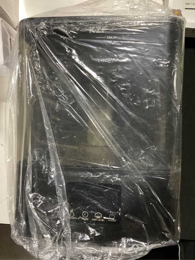 Condition photo showing Good Condition for kzf 4l top fill humidifiers for bedroom & 60h runtime - cool mist humidifier, 3 mist levels, 8h timer, essential oil tray, humidity display, quiet for bedroom, baby, plants, large room (black, 6l) black 6l