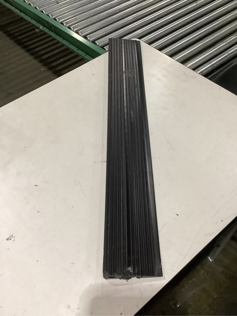 LIEKUMM 1" Rise PVC Threshold Ramp for Doorways, 1700 Lbs Capacity, Transition Ramp for Wheelchairs,