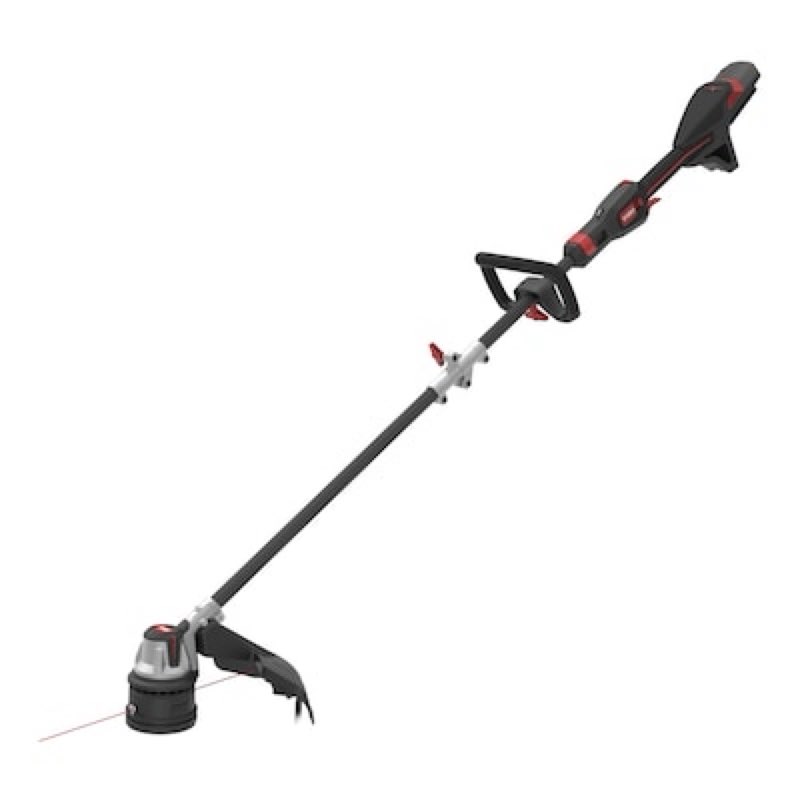 toro flex-force 60-volt max 17-in telescopic shaft battery string trimmer