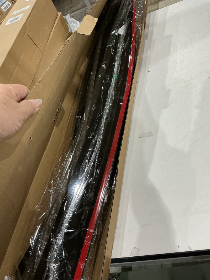 Condition photo showing Good Condition for side window visors rain guards vent deflectors compatible with dodge ram 1500 crew cab 2009-2018, ram 2500/3500 crew/mega cab 2010-2025, 2019-2024 ram 1500 classic crew cab, truck accessories 94109 compatible with ram 1500 crew cab 2009-2018