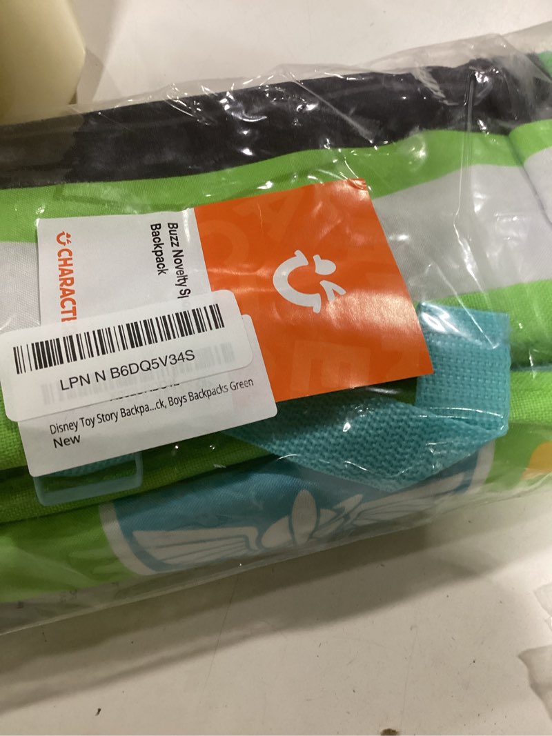 Condition photo showing New/Like New for Disney Kids Toy Story Backpack Buzz Lightyear One Size Green