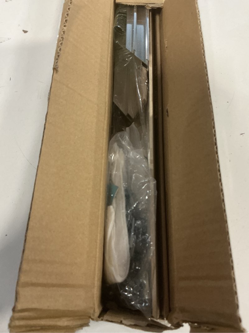 Condition photo showing Good Condition for Canvas Floating Frame for 30x40 Abstract Art, 1.5" Deep DIY Metal Floater Frames for Home Office Art Show Exhibition, Modern Wall Decor for Hallway Entryway, No Glass & Back (Natural) 30x40" Natural wood-grain