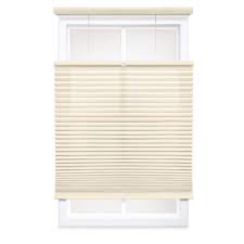 EcoHome 1.5 inch Cordless Semi-Sheer Light Filtering Top Down Bottom Up Cellular Shade