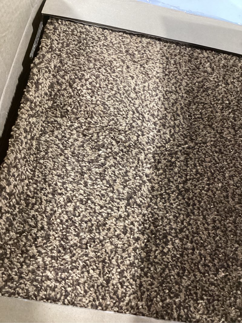 Condition photo showing Good Condition for Mibao Front Door Mat Entrance, Non-Slip Absorbent Waterproof Welcome Doormat with TPR Backing, Dirt Trapping Entrance Inside Floor Mats for Entryway Washable Low-Profile, 35.5" x 59", Dark Grey 2'11" x 4'11" (Rectangular) Dark Grey