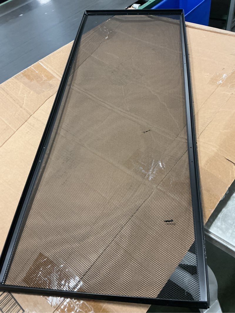 Condition photo showing As Is for Zilla 11435 Fresh Air Screen Cover, 48-Inch by 18-Inch,Black 48" x 18"