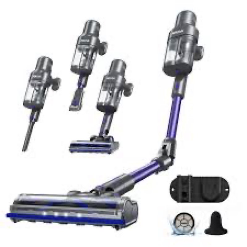HENMAL Cordless Vacuum Cleaner Vacuum Cleaners for Home, Stick Sacuum Cordless Rechargeable"