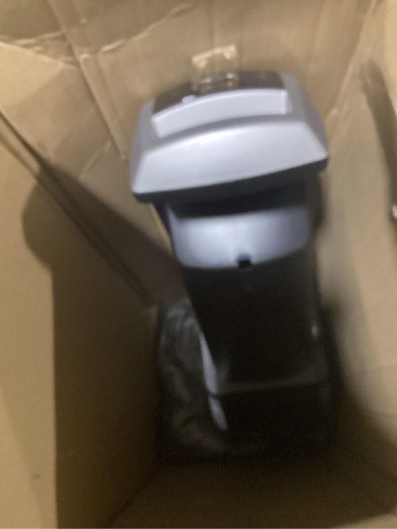 Condition photo showing As Is for Lasko High Velocity Oscillating Tower Fan for Bedroom, Garage, Basement, and Gym with Remote Control, Timer, 3 Powerful Speeds, 35" Silver/Black, U35115