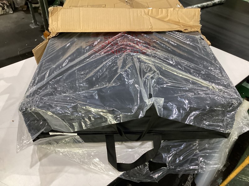 Condition photo showing New/Like New for cap barbell all purpose folding anti tear exercise training aerobic fitness gym & gymnastics balance mat | multiple colors 6' x 2' x 2.0" thick black