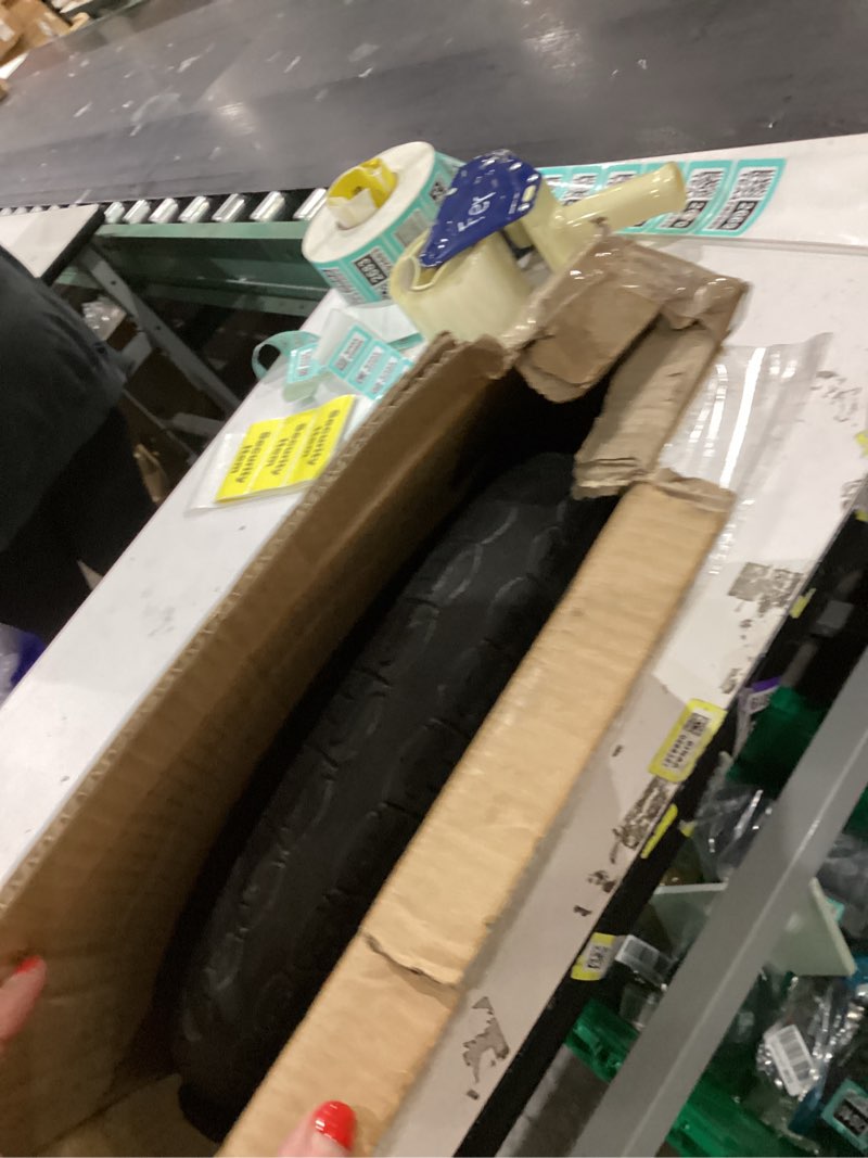 Condition photo showing As Is for 14x2.125 solid electric bicycle tire,14 x 2.125 electric bike tire for replacement electric scooters,folding e-bike and kids bikes