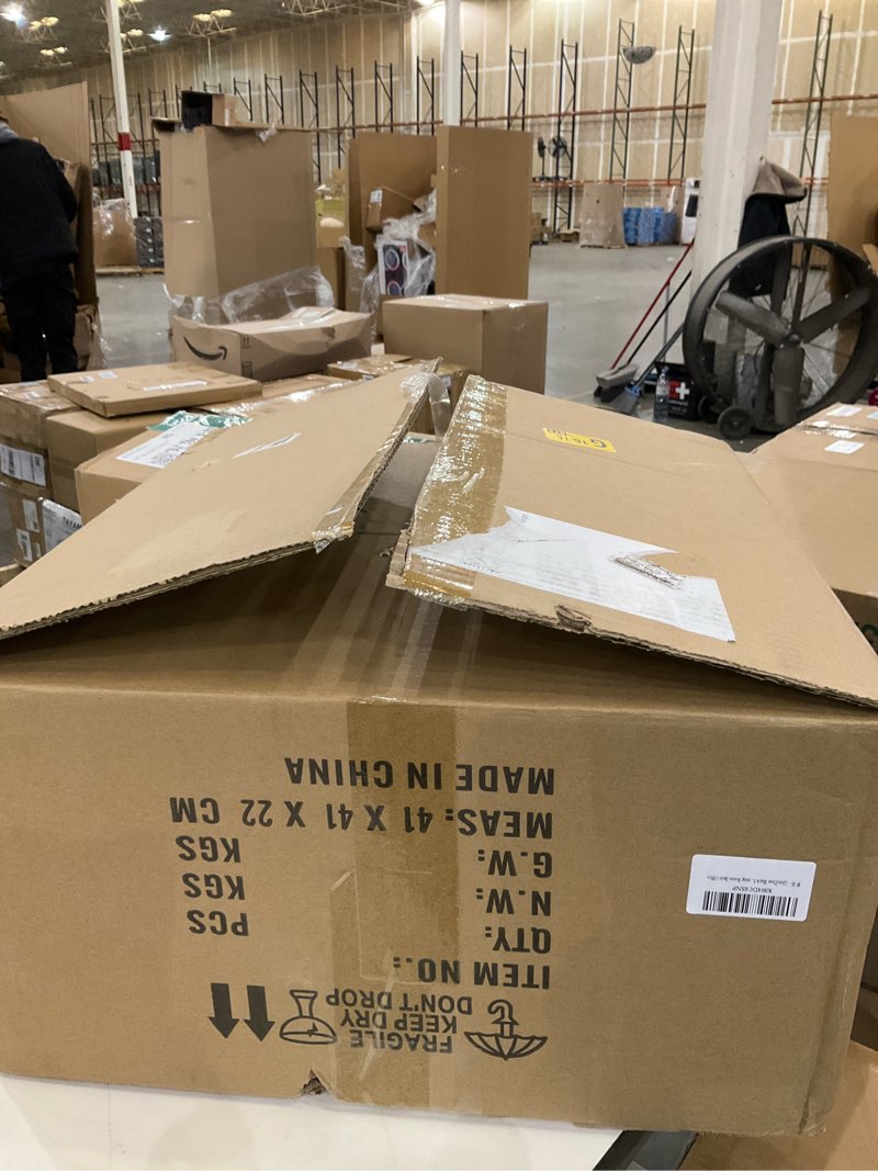 Condition photo showing Good Condition for Black Solid Wood Pendant Light, 16in Modern Matte Black Pendant Lights Fixtures Adjustable Farmhouse Hanging Lighting,for Kitchen Island Dining Room Barn Office Black D:16in/1PC