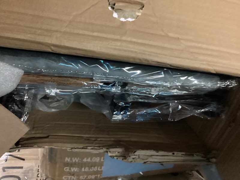 Condition photo showing Good Condition for OLEVS Queen Bed Frame Metal Platform Bed Queen Size with 2-Tier Storage & LED Light Headboard, Charging Station Type C, No Box Spring Needed