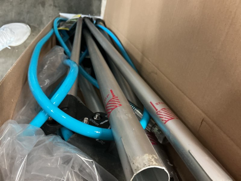 Condition photo showing As Is for surfacemaxx 18-ft up to 4200 psi plastic pressure washer telescoping wand
