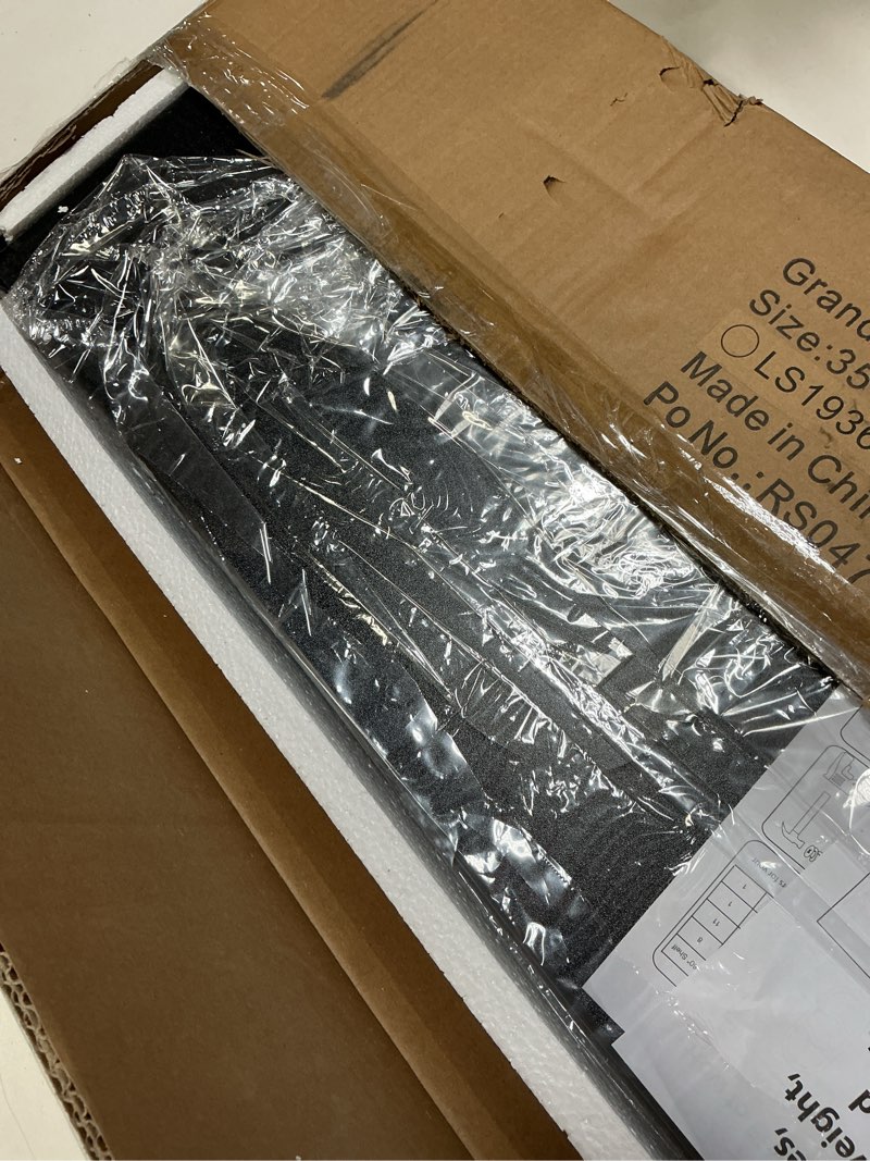 Condition photo showing Good Condition for WELLAND 12" Deep Floating Wall Shelf, Black Floating Shelf Display Floating Shelf, 35.43" L x 11.81" D x 2" T, Deeper Than Others, Black 35.43" x 11.81" x 2"