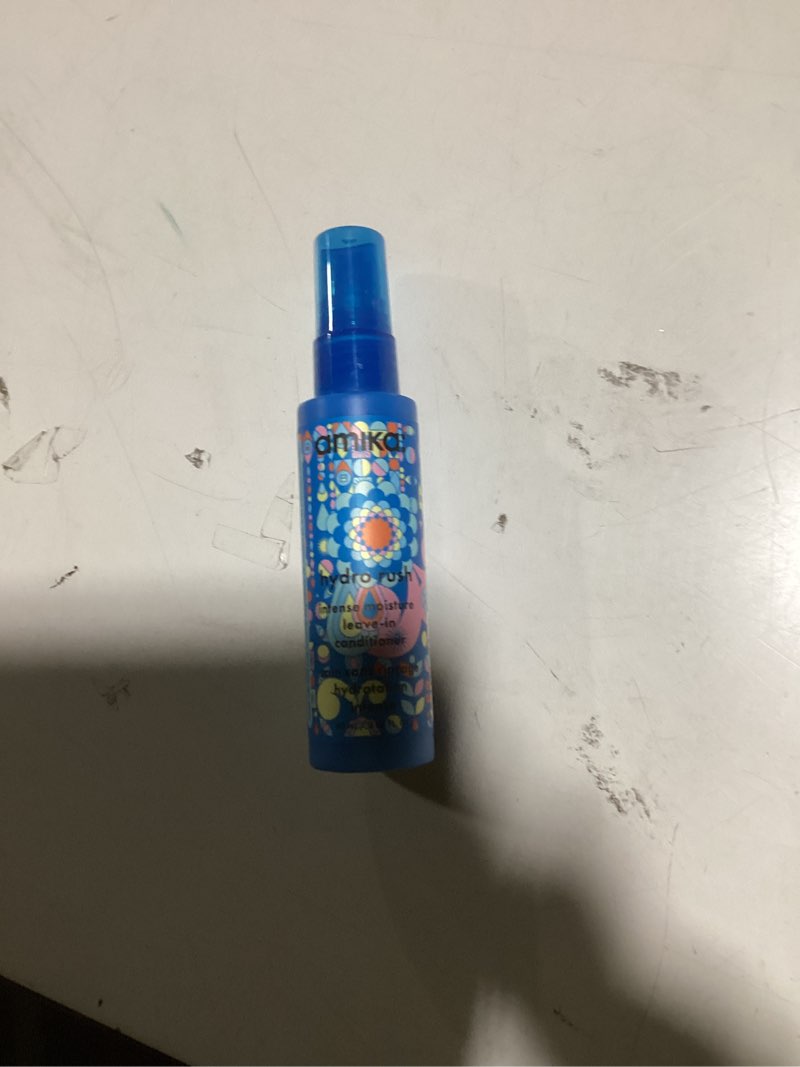 amika Hydro Rush Intense Moisture Leave-In Conditioner with Hyaluronic Acid