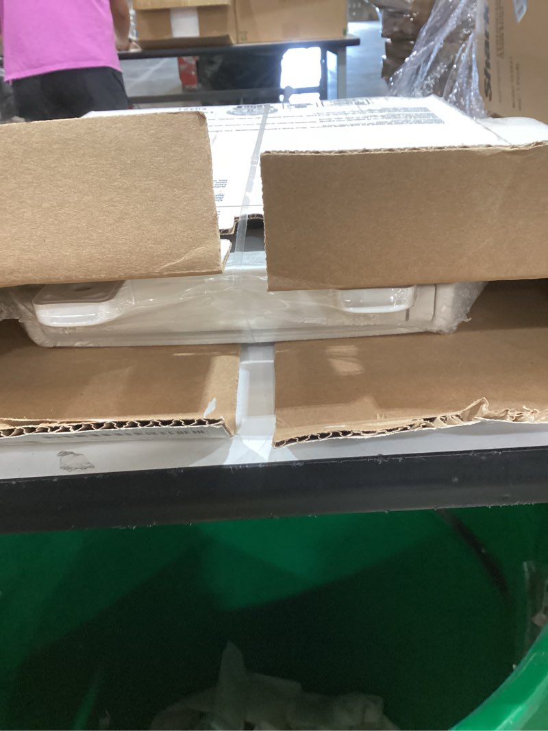 Condition photo showing New/Like New for kohler 20110-0 brevia, slow close toilet seat, elongated toilet seat, grip-tight bumpers quick-attach hardware, white white elongated quiet-close