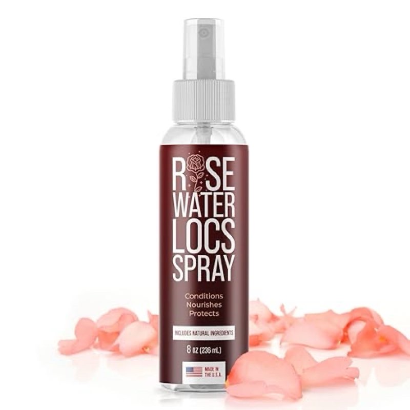 IMPRESA Rose Water Spray - Moisturizing Loc Treatment for