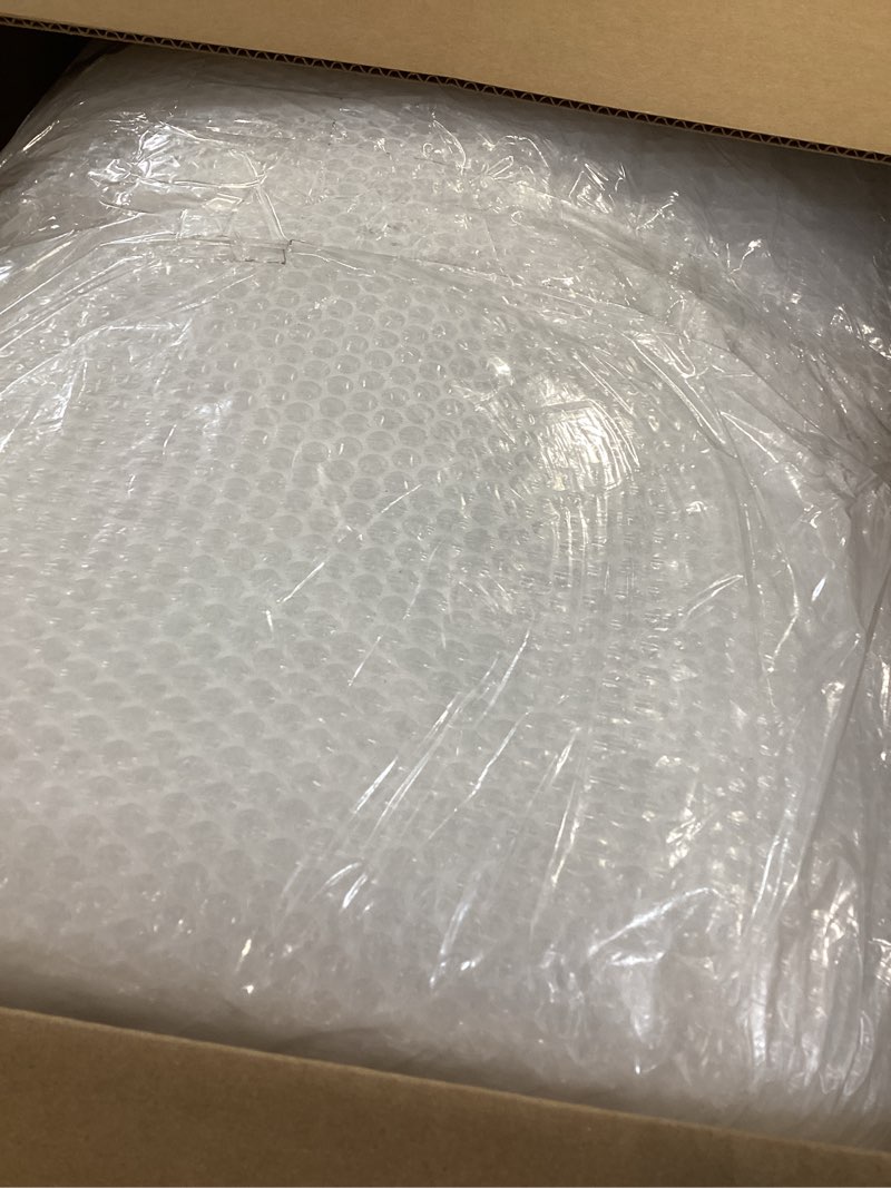 Condition photo showing Good Condition for amazon basics bubble wrap for moving, packing, shipping and storage, perforated protective cushioning for fragile items, 12-inch x 175-ft long roll, small 3/16", clear