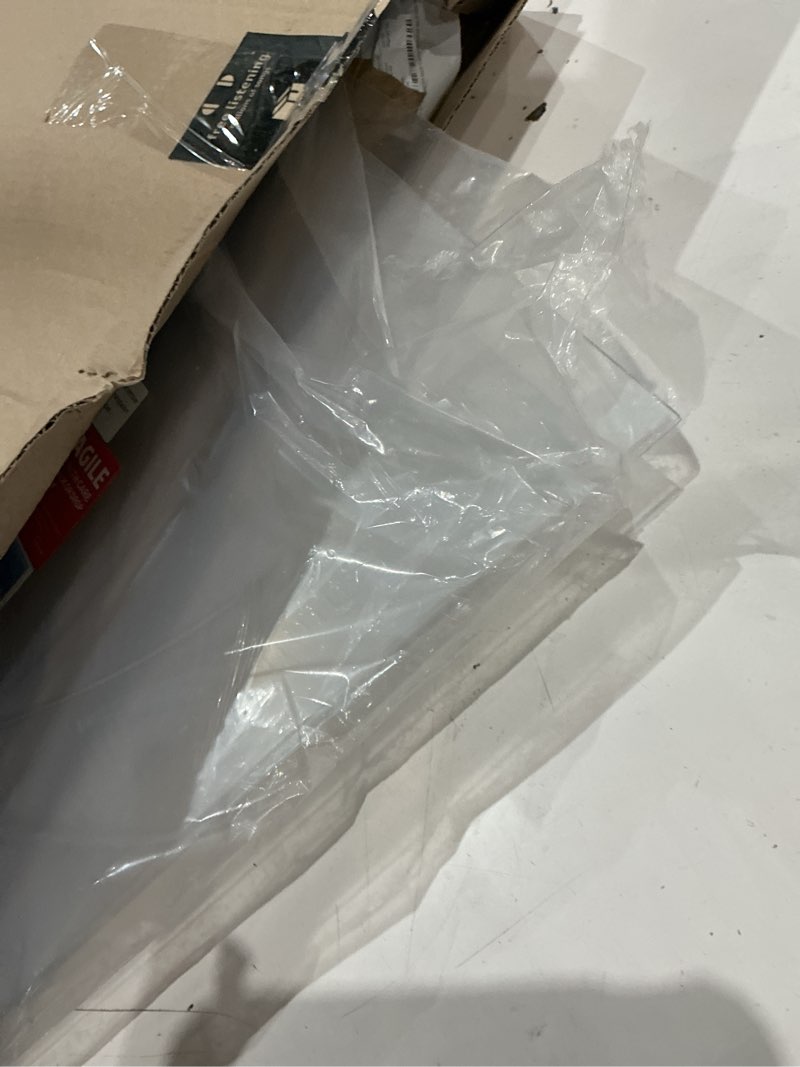 Condition photo showing Good Condition for 3 pack pet sheet panels - 18" x 24" x 0.04" plexiglass - quality lightweight and shatterproof glass alternative perfect for diy sneeze guards, face shields, railing guards, and pet barriers. 18x24", 0.04"(1mm)thick 3