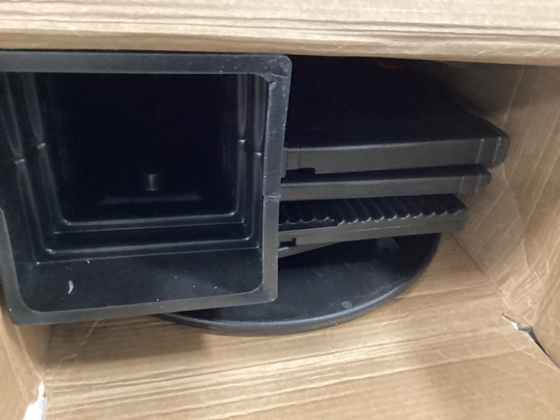 Condition photo showing Good Condition for ARCHITECTURAL MAILBOXES Grand Haven Plastic, Mailbox and Post Kit, Black Extra Large