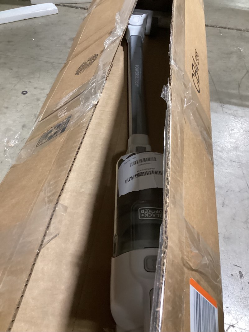 BLACK+DECKER POWERSERIES+ 20V MAX Cordless Stick Vacuum Cleaner with LED Floor Lights, Bagless, Light. Not tested