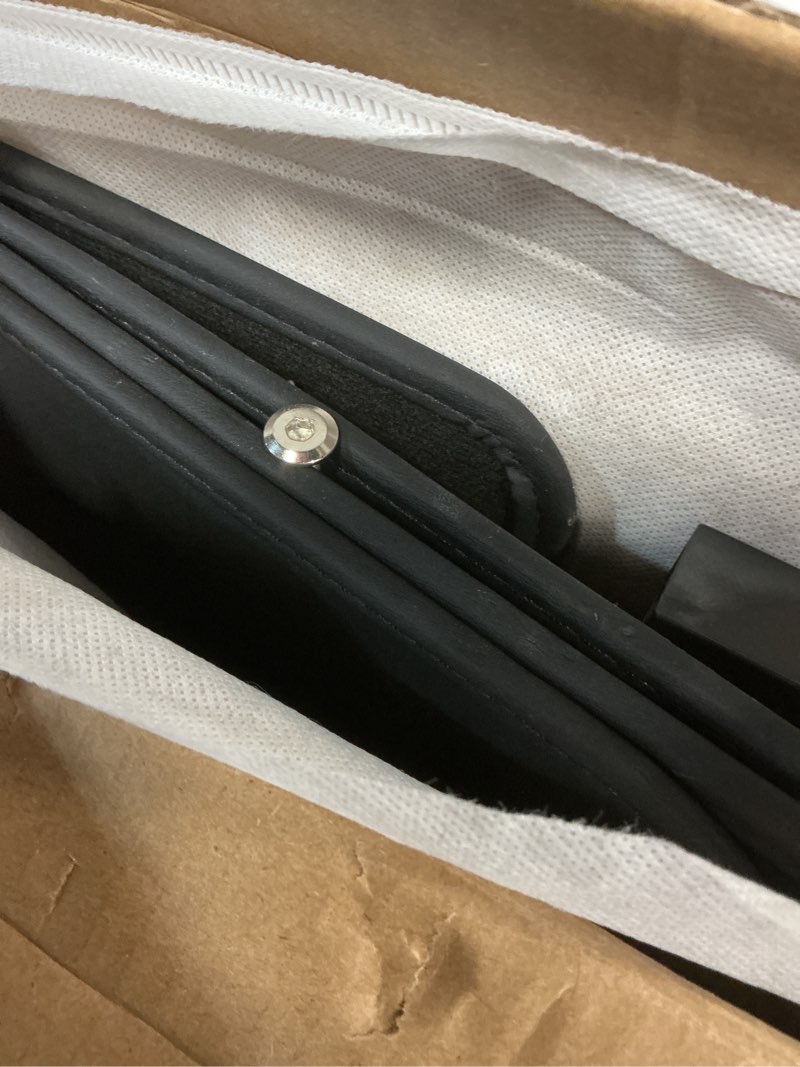 Condition photo showing Good Condition for XCF Car Trunk Organizer for 2022-2023 Tesla Model Y (5-Seater), Leather Trunk Organizer with Lid and Push-pull Handle Large Suv Storage Organizer (Black, 37.01 x 11.42 x 12.2in) Model Y Black