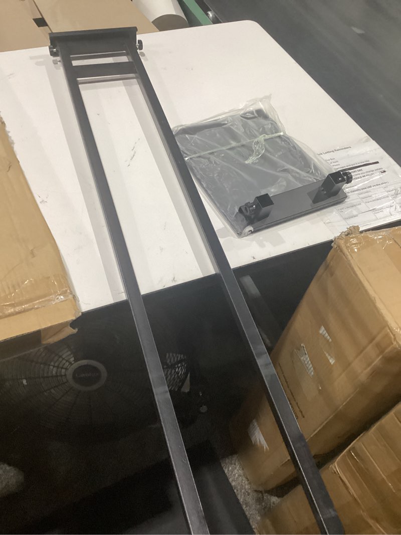 Condition photo showing Good Condition for floor poster board stand, double-sided for board & foam sign, adjustable metal sign holder, height up to 82inches poster stand for display pedestal sign stand (1 pack poster stand)
