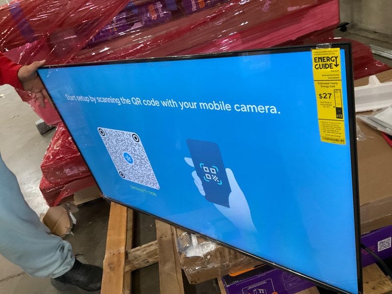 Condition photo showing Good Condition for samsung 43-inch class crystal uhd u8000f 4k smart tv (2025 model) endless free content, crystal processor 4k, metalstream design, knox security, alexa built-in 43-inch tv only