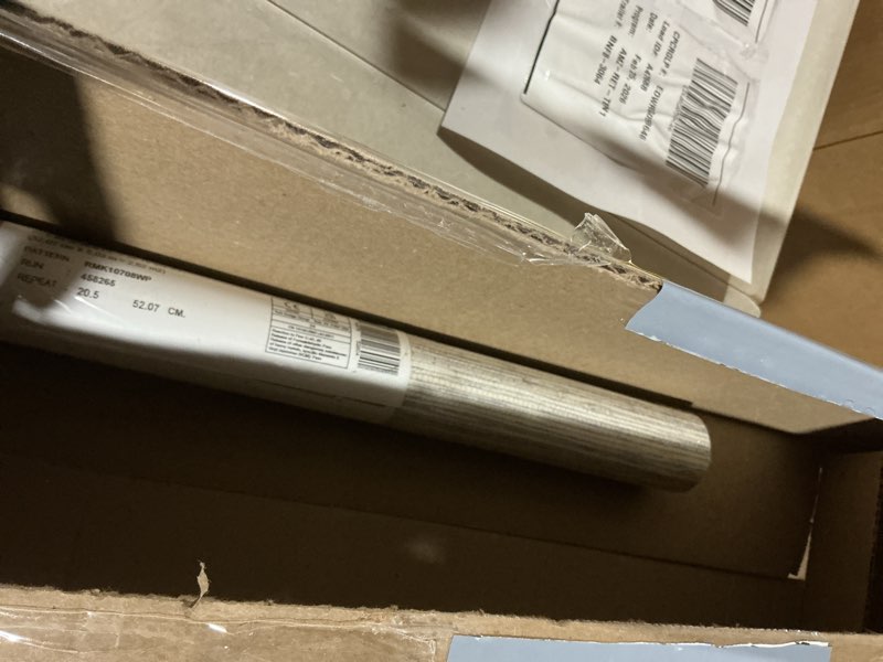 Condition photo showing Good Condition for RoomMates RMK10708WP Sky Blue Cloud Peel and Stick Wallpaper, Roll